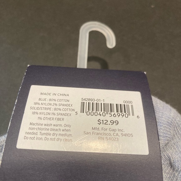 Gap ankle socks - NWT - Picture 4 of 5